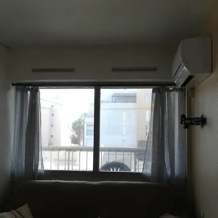 Beau Avec Balcon, Vue Piscine, Parking Prive, Climatisation, Solarium, Laverie Lejlighed Agde